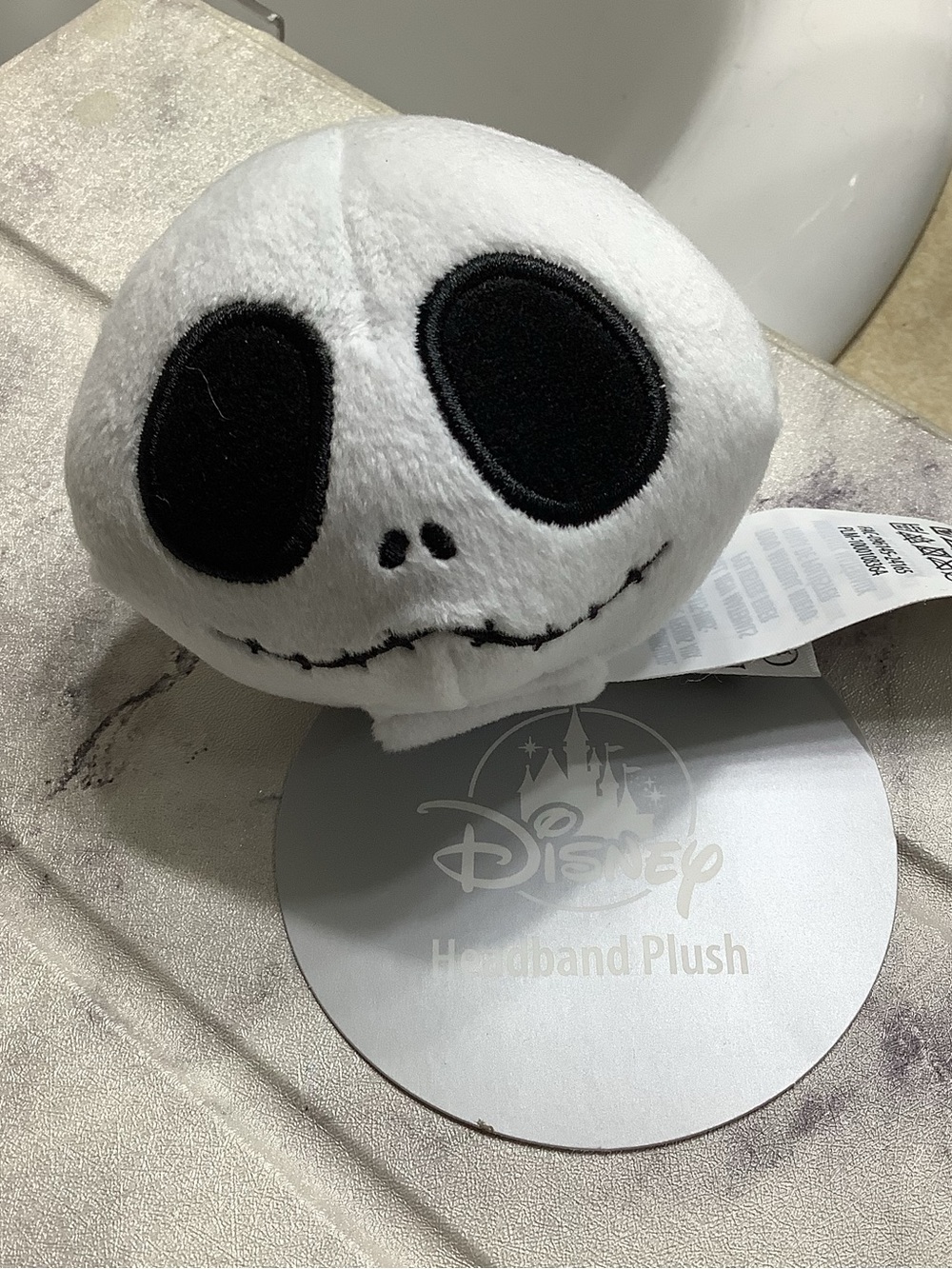 Disney Jack Skellington Headband Plush NWT